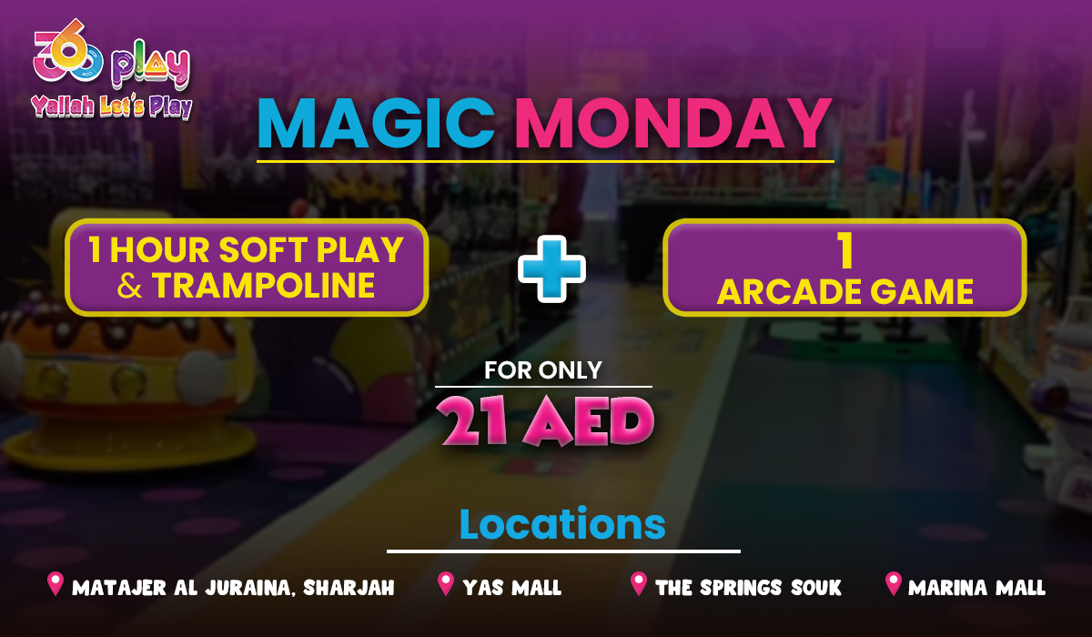 Play Area Magic Monday Offer in UAE